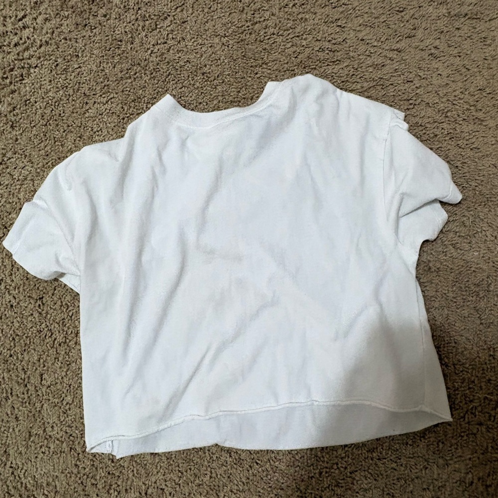 Wild Fable White Kids' Short Sleeve Tee